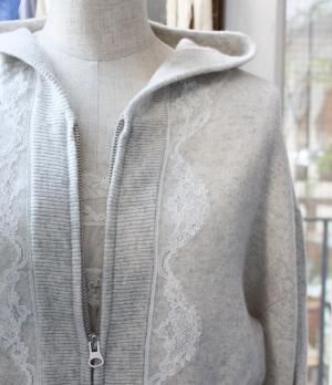 <img class='new_mark_img1' src='https://img.shop-pro.jp/img/new/icons1.gif' style='border:none;display:inline;margin:0px;padding:0px;width:auto;' />SOLD OUTElen LaceCashmere Hoodie