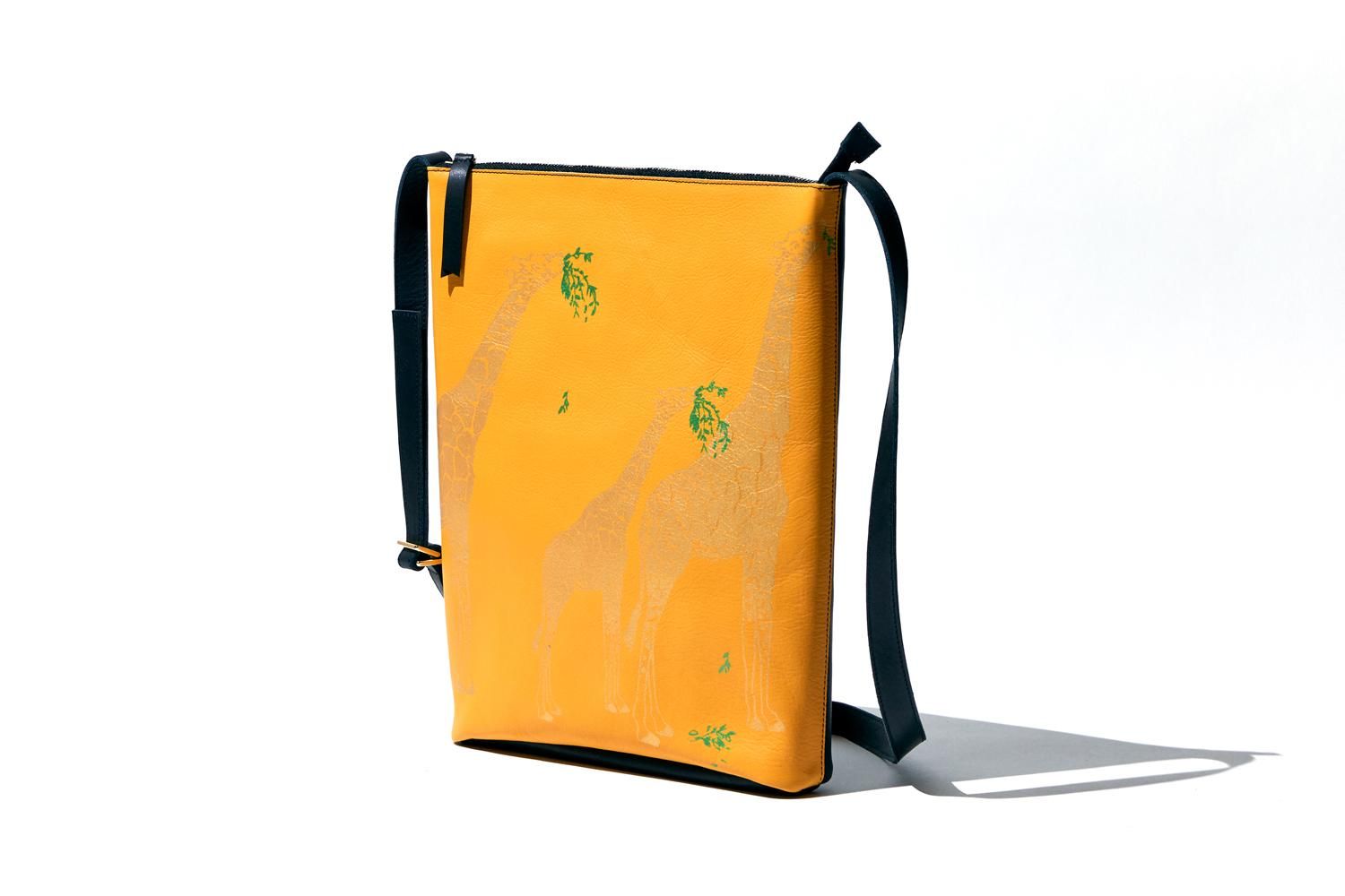 Animal Shoulder（アニマルショルダー）キリン - バッグ 革鞄 革小物