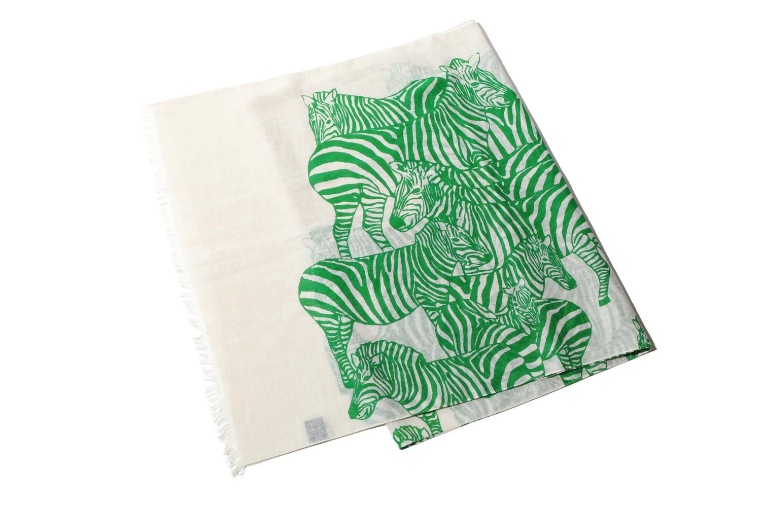 YUKI sleep レオパード　ストール　新品未開封 Animal Stole(アニマルストール) シマウマ - バッグ 革鞄 革小物