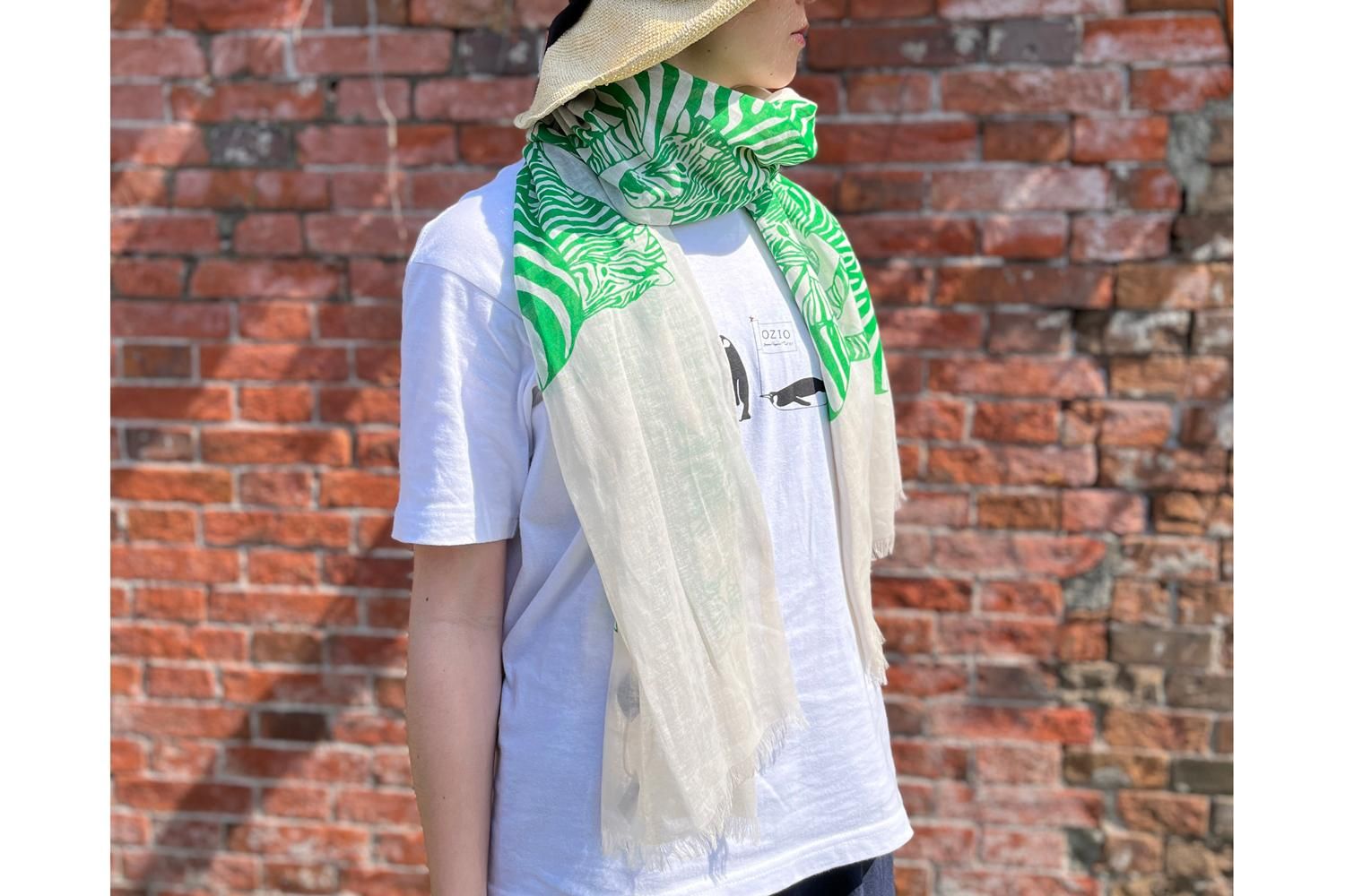 YUKI sleep レオパード　ストール　新品未開封 Animal Stole(アニマルストール) シマウマ - バッグ 革鞄 革小物