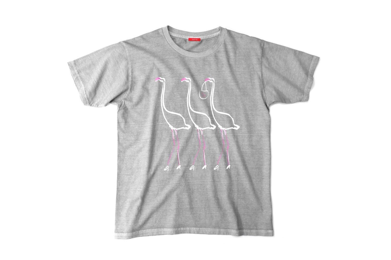 楽天市場】フラミンゴ tシャツ（柄刺繍）の通販