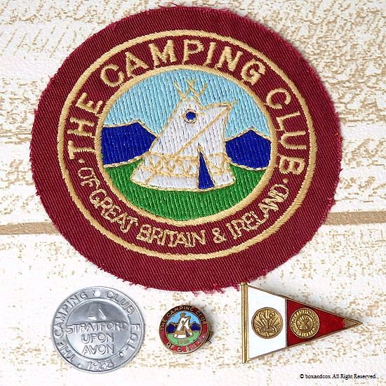 貴重英国THE CAMPING CLUB OF GREAT BRITAINバッジ - www.minik.hr