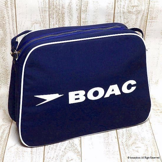 1960's BOAC Airline bag shoulderNOS/エアライン ショルダーバッグ