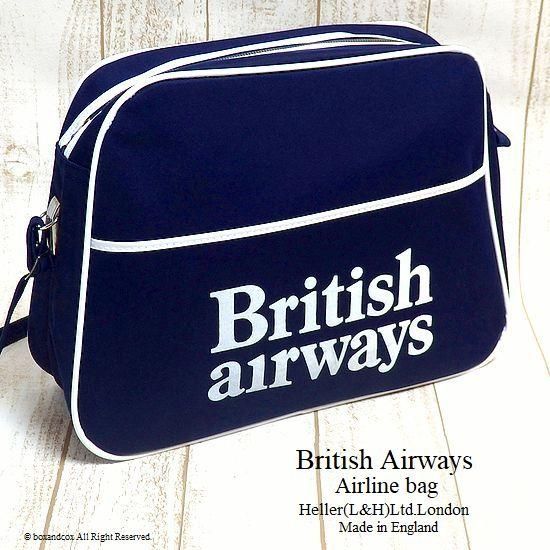 1970's 初期 British Airways Airline bag shoulder NOS/エアライン 