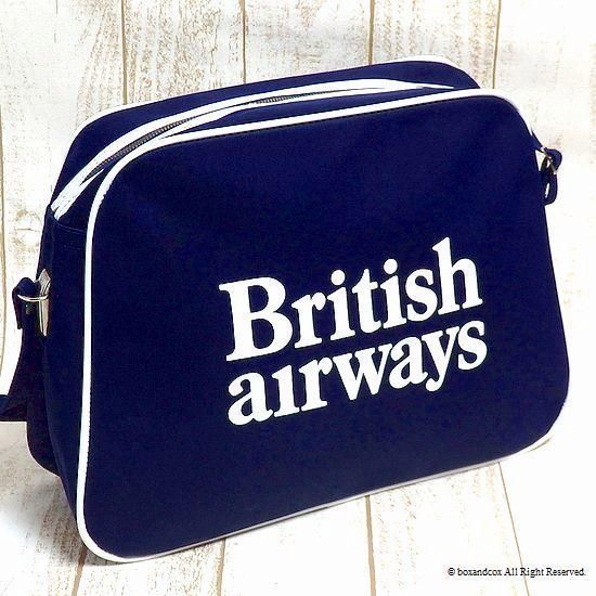 1970's 初期 British Airways Airline bag shoulder NOS/エアライン 