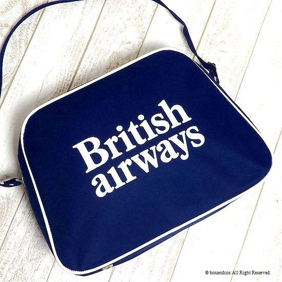 1970's 初期 British Airways Airline bag shoulder NOS/エアライン
