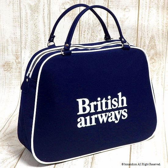 1970's 初期 British Airways Airline bag Boston NOS/エアライン