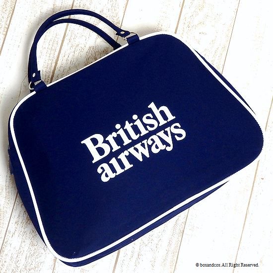 1970's 初期 British Airways Airline bag Boston NOS/エアライン