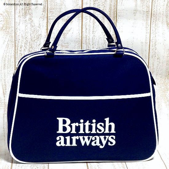 1970's 初期 British Airways Airline bag Boston NOS/エアライン