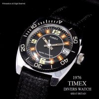 1976ǯ Vintage TIMEX  DIVERS DATE /ѹ ӥơ å С ǥ ӻ