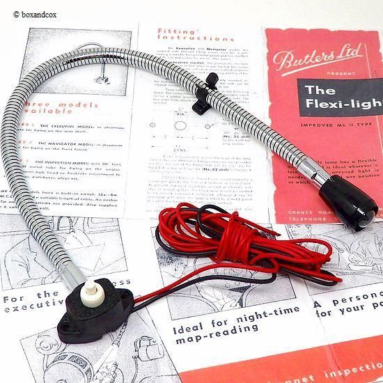 Butlers Flexi Light バトラー マップランプ デッドストック オリジナルクリップ付 Bac Style Butlers Flexi Light バトラー マップランプ デッドストック オリジナルクリップ付 Bac Style