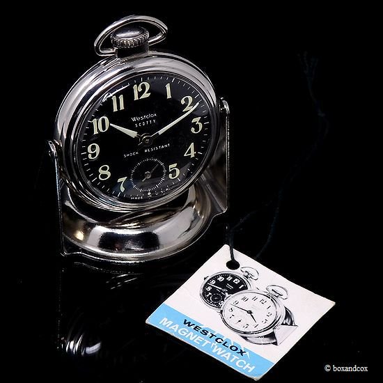 貴重！1960's Westclox Magnet Watch/ウエストクロックス カークロック