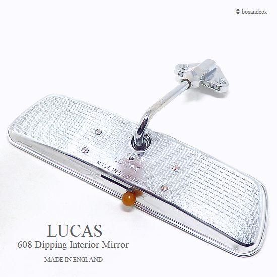 希少！当時物 LUCAS 608 INTERIOR MIRROR ルーカス 防眩インテリア