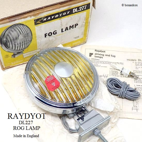 RAYDYOT DL277 FOG LAMP YELLOW/レイヨット フォグランプ イエロー