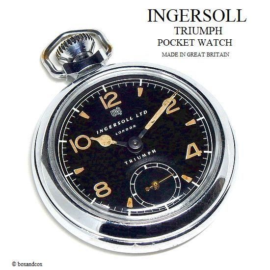 Ingersoll triumph hot sale pocket watch