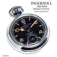 1950's INGERSOLL LONDON TRIUMPH POCKET WATCH/インガーソルトライアンフ 懐中時計 ミリタリー