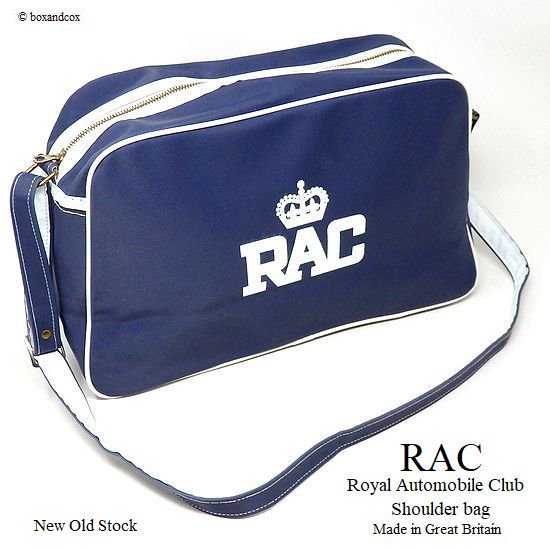 貴重！1960-70's RAC/Royal Automobile Club Shoulder bag/ショルダーバッグ 当時物 オリジナル  デッドストック - bac style