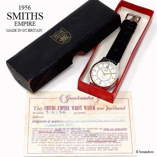 1956年 SMITHS EMPIRE 5 JEWELS/スミス エンパイア 腕時計 オリジナル 