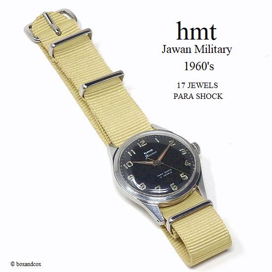 1960's Vintage HMT Jawan Military 17 JEWELS/ビンテージ