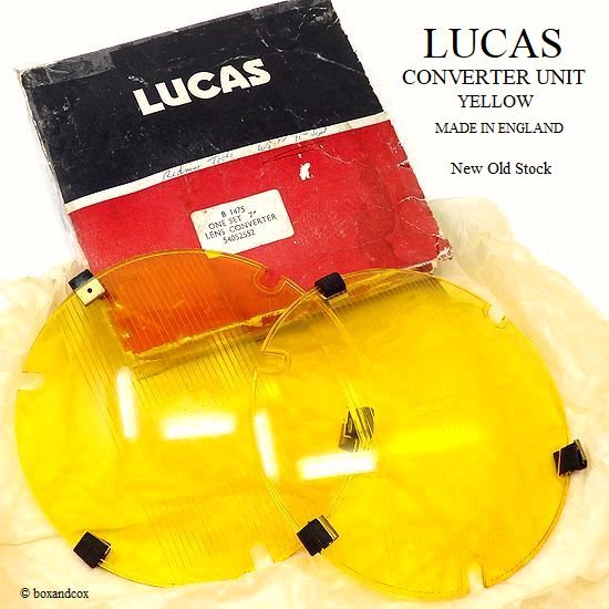 LUCAS CONVERTER UNIT YELLOW/ルーカス コンバーター ヘッドライト 