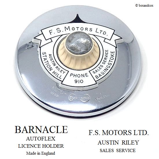 貴重！BARNACLE/バーナクル タックスディスクホルダー AUSTIN RILEY ディーラー コマーシャル - bac style