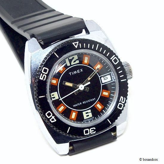 タイメックス TIMEX 1970年代 手巻き式 ビンテージウォッチ 希少