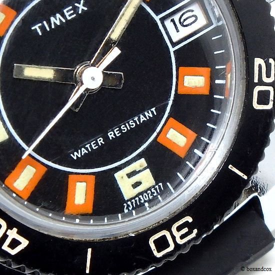 1977年 Vintage TIMEX DIVERS DATE/英国 ビンテージ タイメックス 