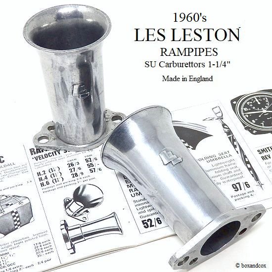 1960'S LES LESTON RAMPIPES SU 1-1/4/レスレストン ラムパイプ ファンネル ペア - bac style