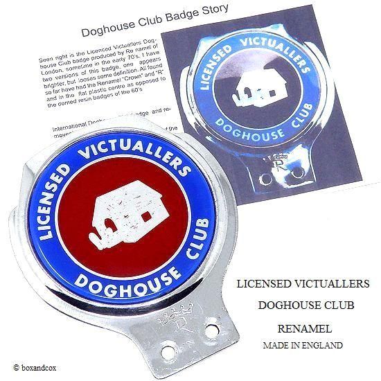 1960-70's DOGHOUSE CLUB LICENSED VICTUALLERS by RENAMEL/ドッグ