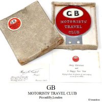 NOS 1950-60's GB MOTORISTS' TRAVEL CLUB/⡼ꥹ  Хå ǥåɥȥå ꥸʥBOX