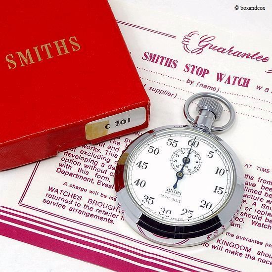 NOS 1960's SMITHS STOP WATCH/スミス ストップウォッチ デッドストック BOX - bac style