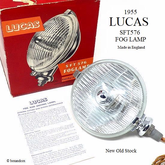 NOS 1955 LUCAS SFT 576 FOG LAMP/1955年製 ルーカス フォグランプ