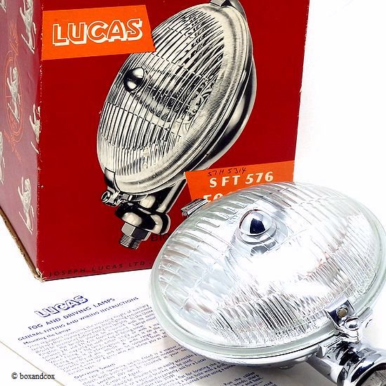 NOS 1955 LUCAS SFT 576 FOG LAMP/1955年製 ルーカス フォグランプ 