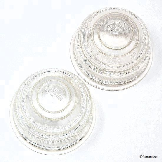 VINTAGE LUCAS L594 GLASS LENS SET/ルーカス パークランプ