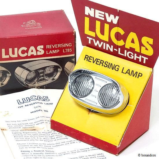 NOS LUCAS L785 REVERSING LAMP DISPLAY BOX/ルーカス リバーシング ...