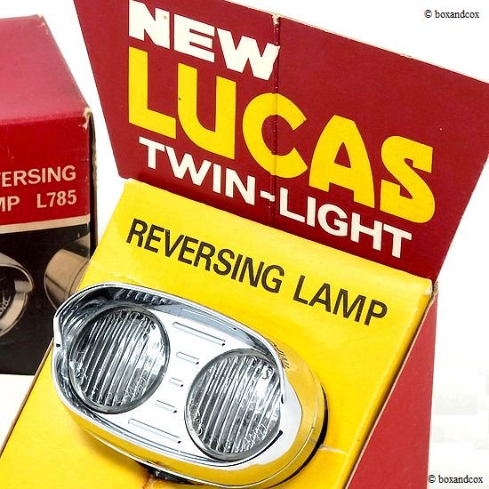 NOS LUCAS L785 REVERSING LAMP DISPLAY BOX/ルーカス リバーシング 