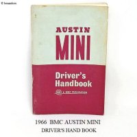 1966 BMC AUSTIN MINI DRIVER'S HANDBOOK/ ߥ ɥ饤С ϥɥ֥å