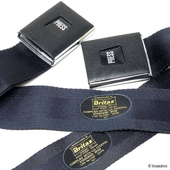 NOS BRITAX 3POINT STATIC FRONT SEAT BELTS/ブリタックス 3点式 シートベルト SET デッドストック -  bac style