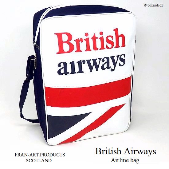 1980年代 BRITISH AIRWAYSショルダー バッグ ビンテージ