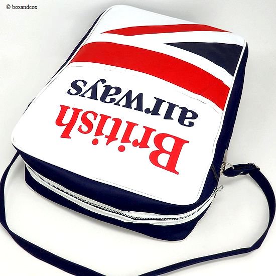 1970's British Airways Airline bag shoulder UJ/エアライン ユニオン 