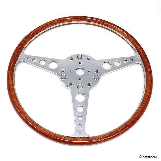 1960's LES LESTON FLAT WOOD STEERING WHEELS/レス