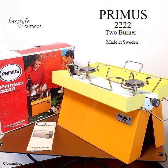 Vintage Primus 2222 Two Burner/ビンテージ プリムス ツーバーナー 箱