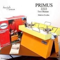 ビンテージ PRIMUS ツーバーナーコンロ 2222 イエロー/オレンジ　箱付 Vintage Primus 2222 Two Burner/ビンテージ プリムス