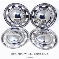 BMC MINI MK1 & MK2 WHEEL TRIMS CAPS SET/ミニ ワンプレスホイールキャップ 4枚SET