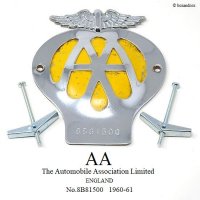 ORIGINAL AA CAR BADGE/当時物 オリジナル AA グリル バッジ 8B81500 (1960-1961) フィティング付属