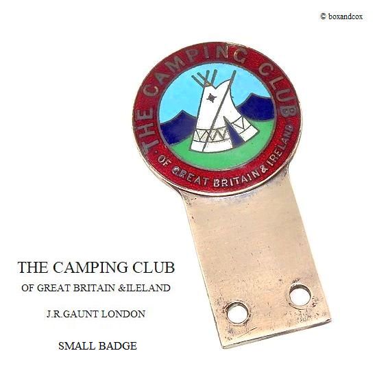 THE CAMPING CLUB OF GREAT BRITAIN SMALL BADE/キャンピング クラブ