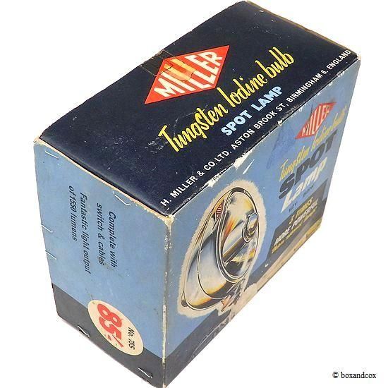 NOS 1960's MILLER SPOT LAMP No.75.S/ミラー スポットランプ