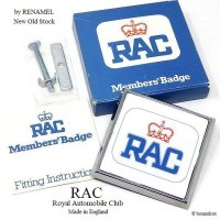 NOS 1970's RAC/Royal Automobile Club グリルバッジ デッドストック オリジナルBOX 完品