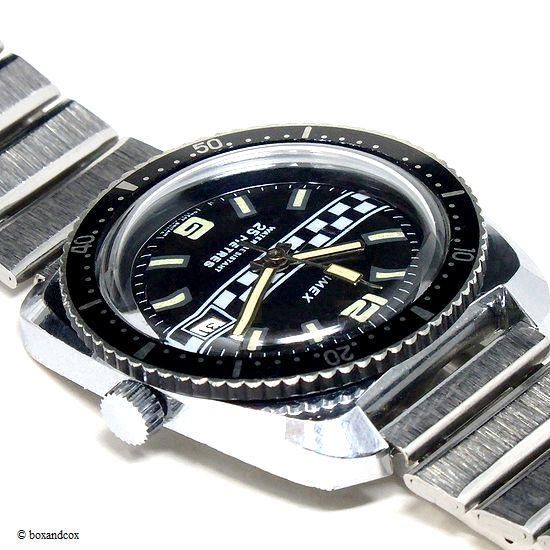 1974 VINTAGE TIMEX DIVERS DATE RALLY ORIGINAL BRACELET/英国