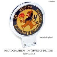 1960's PHOTOGRAPHERS INSTITUTE OF BRITISH by BF AULAH/英国 フォトグラファー協会 カーバッジ
